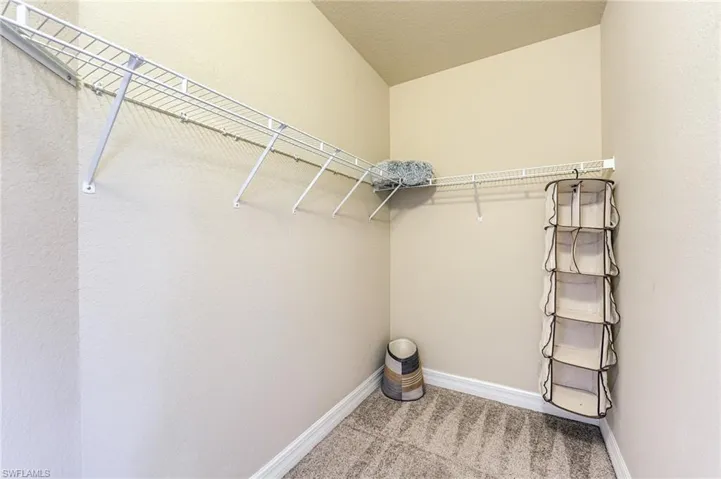 Master walk-in closet #1