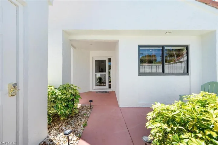 View of main doorway to property