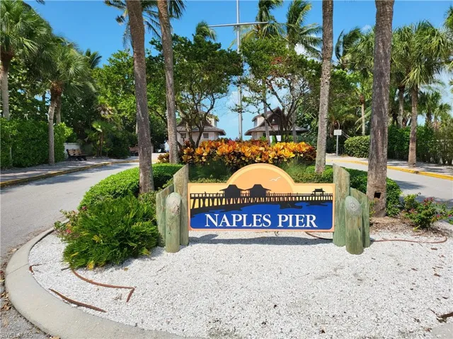 Naples Pier, 3 miles away