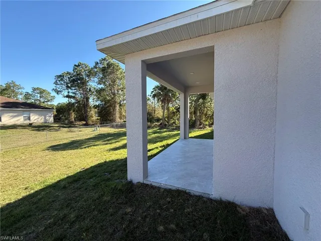 View of yard featuring a patio area