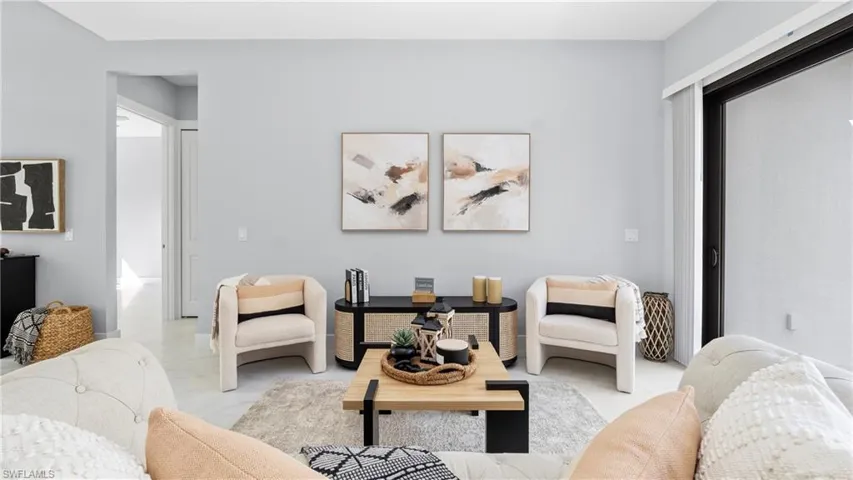 View of living room