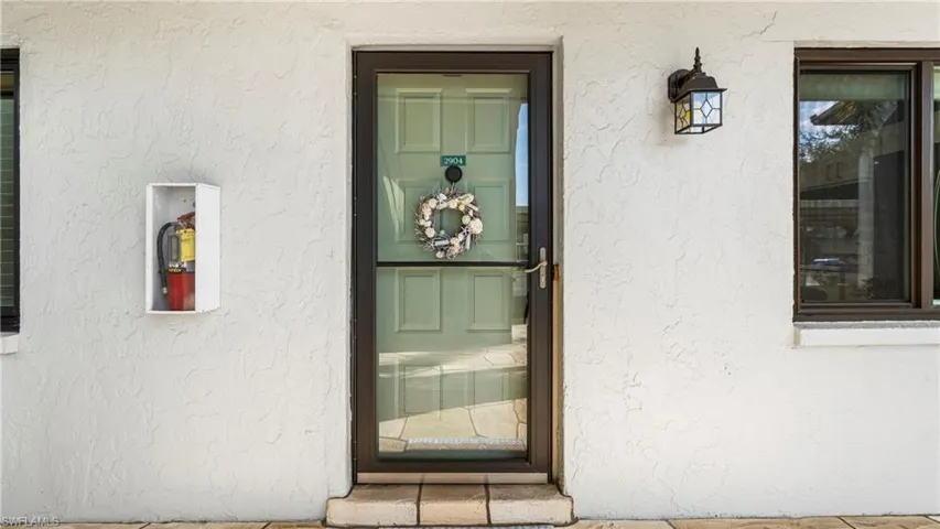 Entrance to property