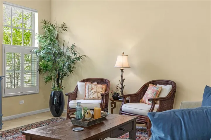 Natural lighting with windows in living room