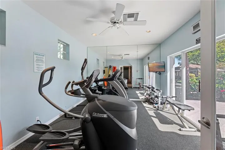 Fitness room