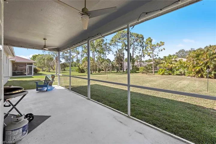 Oversized back yard