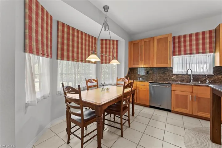 Breakfast nook  looking at kitchen
