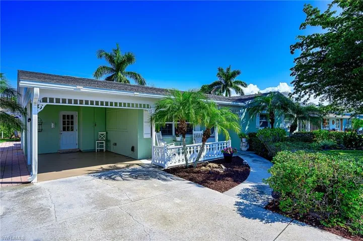 Driveway and carport