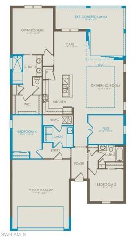 Floor plan with structurals