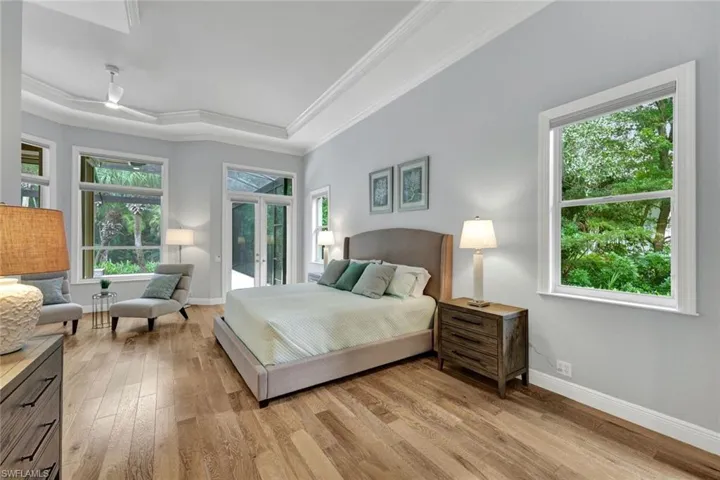 Primary Suite w/ 2 XL Custom Fitted Walk-in Closets