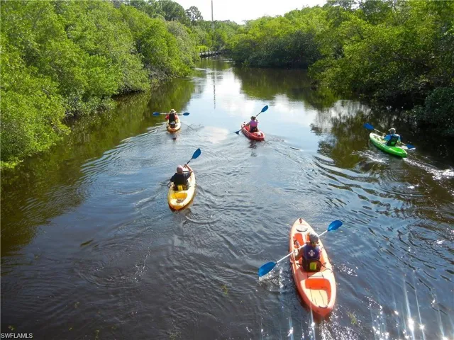 Kayaking on the Cocohatchee River