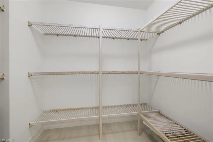View of spacious storage area Utility Room