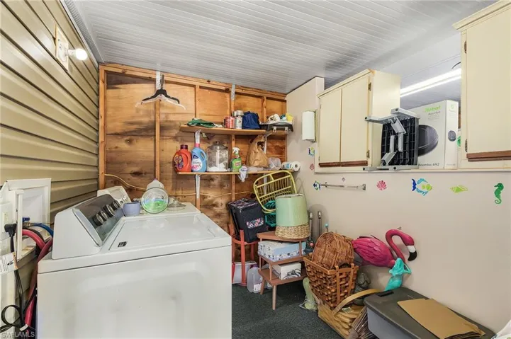 Laundry room.  Washer new in 2022 and dryer new in 2024