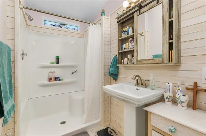 Remodeled primary bathroom