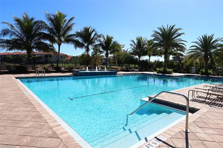 View of pool