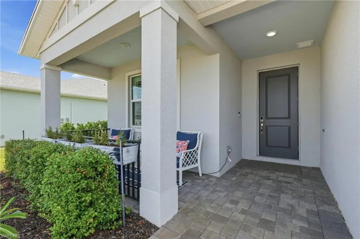 Inviting covered front-porch....the perfect place to relax and unwind