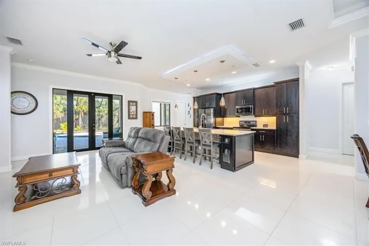 Open Concept / Living Room & Kitchen