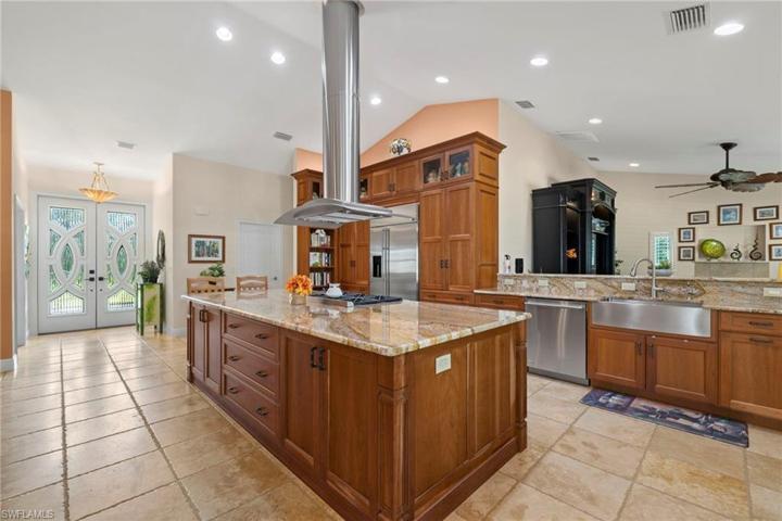 Main house kitchen