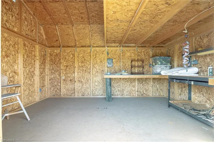 View of storage area