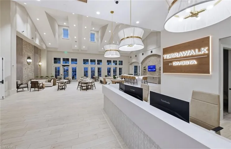 Amenity Center Reception Area