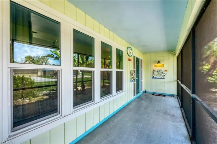 Large Screened Front Porch