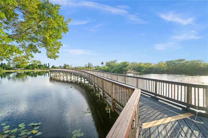 Dock featuring a water view