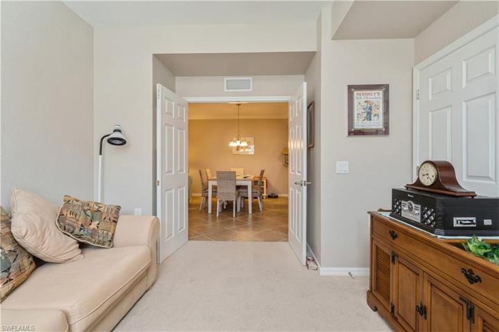 Double doors to den/home office