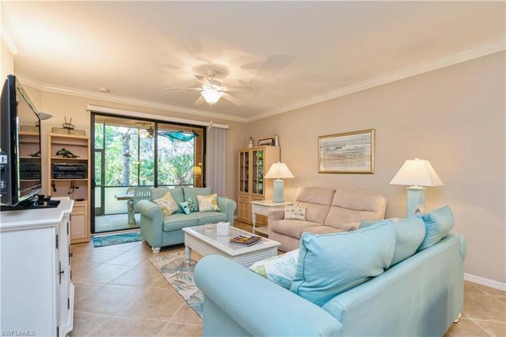 Great room with sliders to lanai
