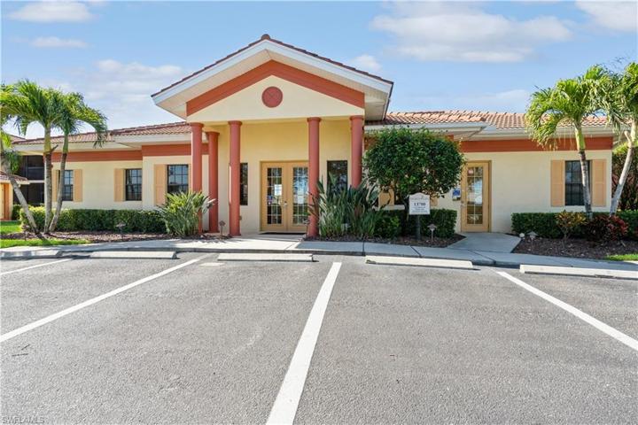 Front of clubhouse
