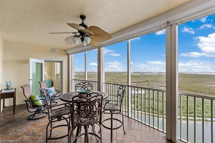 Lanai with Storm Smart shades