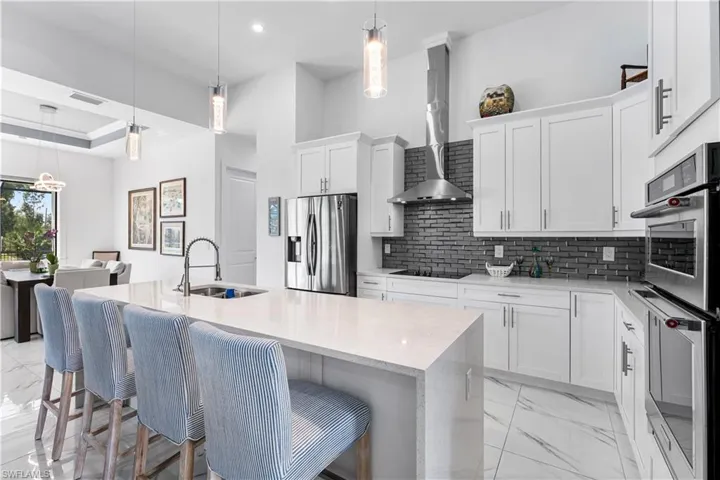 You will love this gourmet chef's kitchen.
