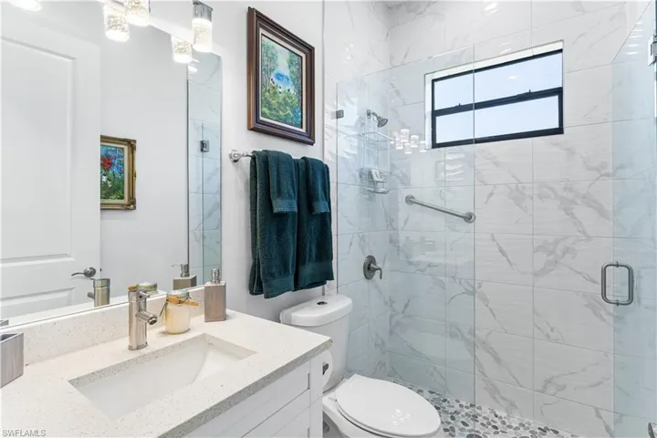 Guest bathroom (bathroom #2).
