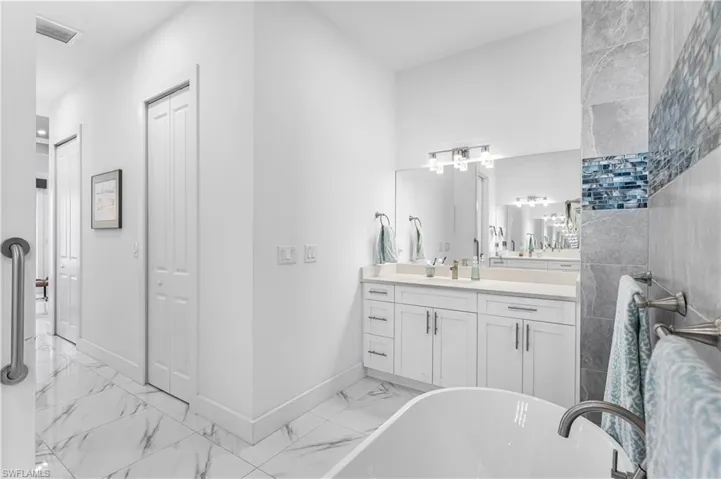 Primary bathroom.