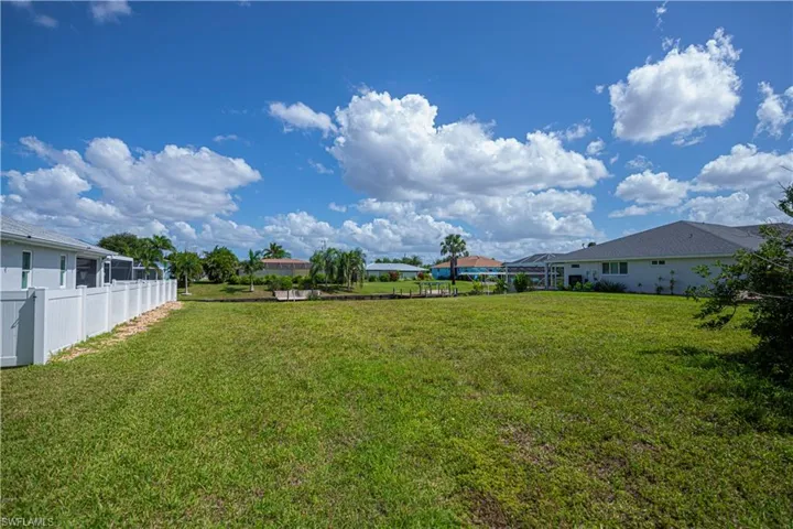 Spacious lot with room for a pool