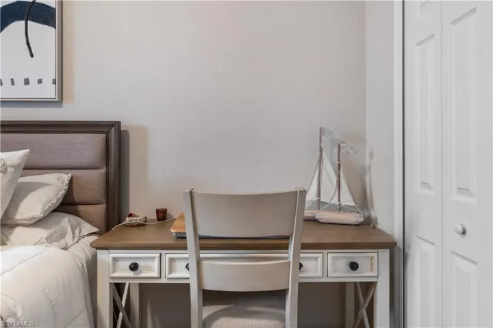 Bedroom featuring a closet