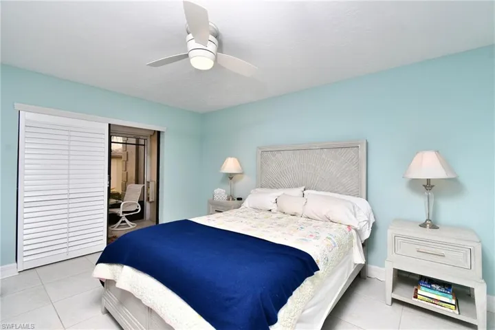 Master Bedroom opening onto front lanai