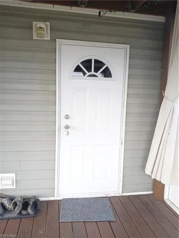 3rd entry from screened porch