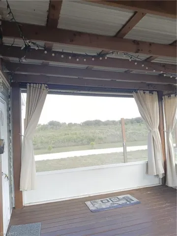 view from porch