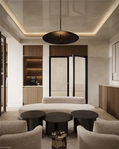 Lounge Area in Amenity Space  - Rendering