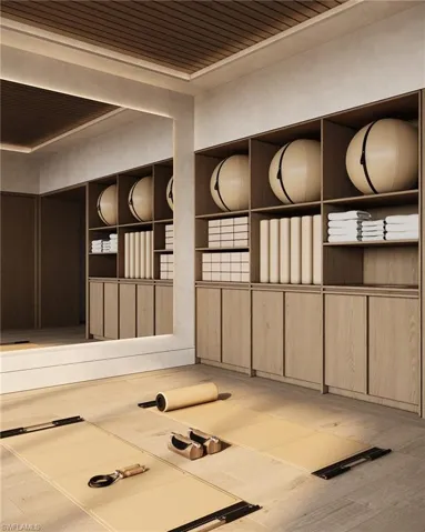 Yoga Studio in Amenity Space  - Rendering