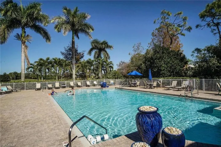 View of pool