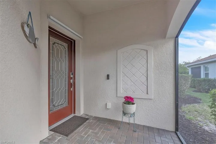 Enclosed front porch