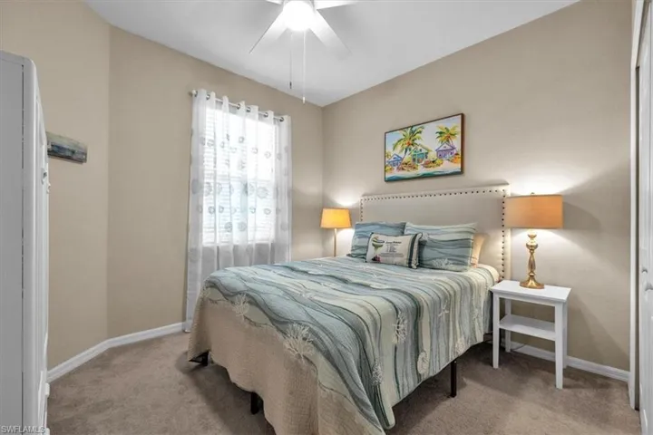 Well appointed guest bedroom