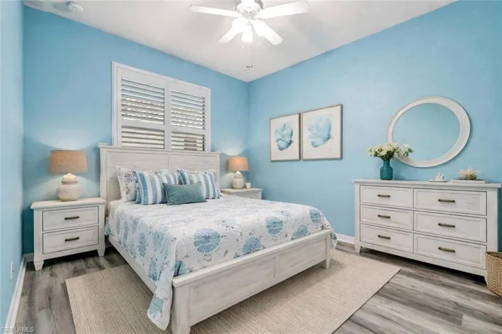 Virtually staged bedroom #2