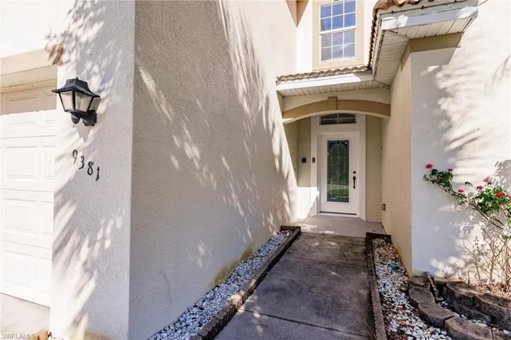 View of exterior entry