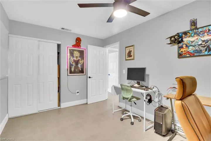Bedroom THREE of FOUR or can be doubled as an office or Study