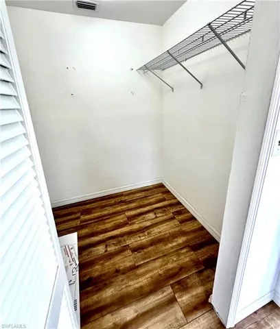 Master bedroom closet ready for your design ideas