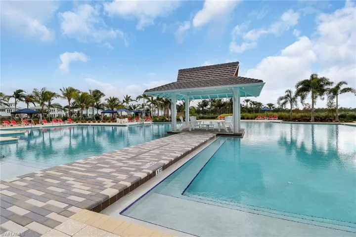 View of pool