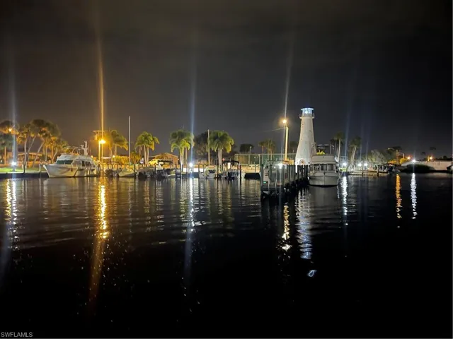 LIGHT HOUSE MARINA AT NIGHT