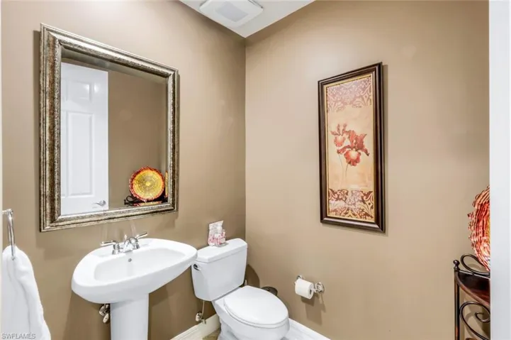 Guest powder room