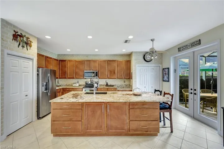 Kitchen with pantry